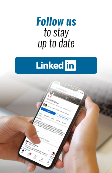 Follow us on Linkedin