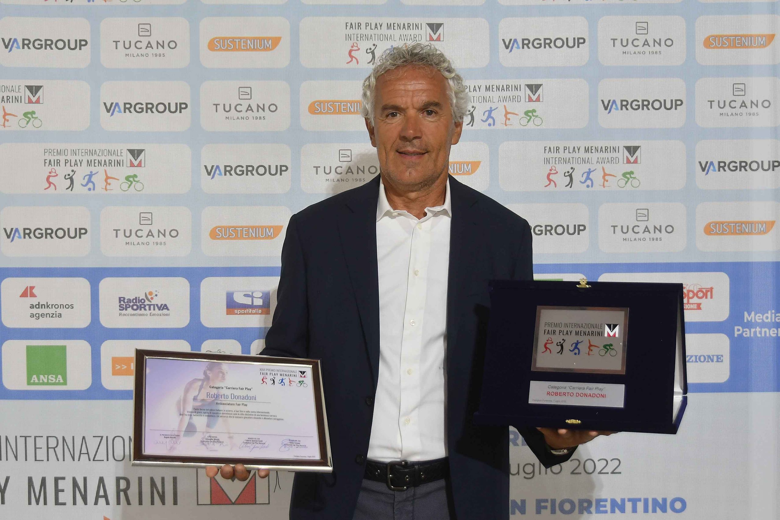 Roberto Donadoni - Category "Career in Fair Play"