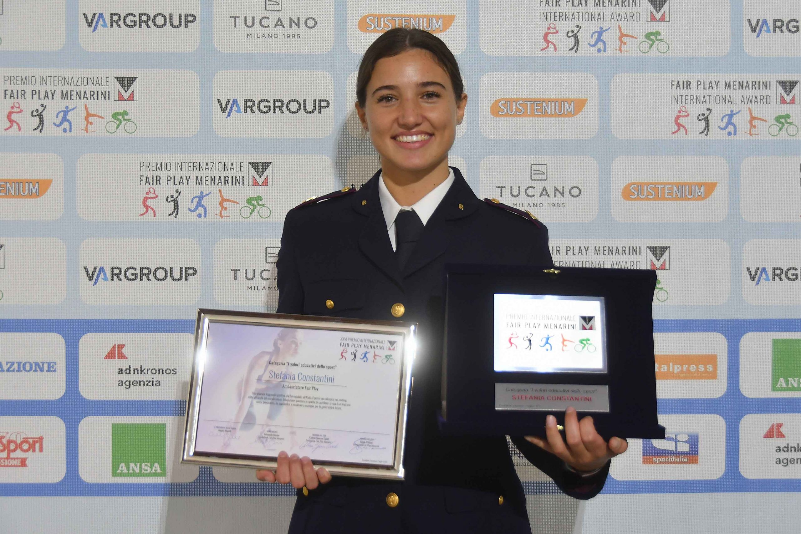 Stefania Constantini - Category "Educational Values in Sport"
