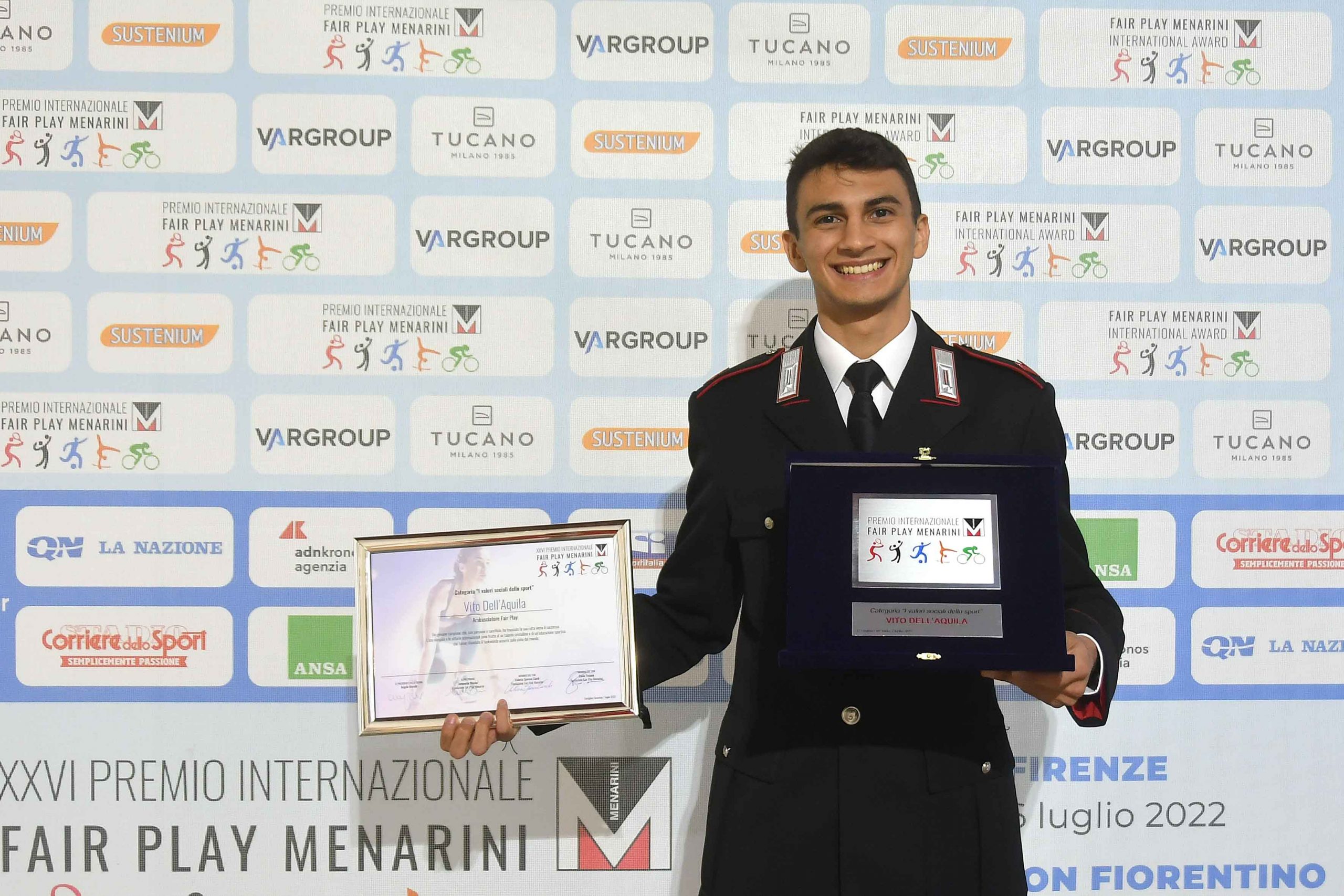 Vito Dell'Aquila - Category "Social Values in Sport"